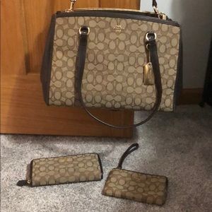 Coach Purse, Wallet, & Wristlet